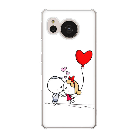 AQUOS sense7 SHG10 au 高画質仕上げ 背面印刷 ハードケース【025 小さな恋の物語】