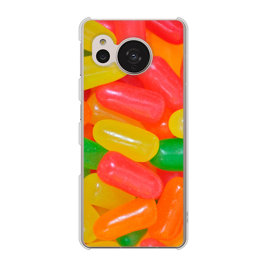 AQUOS sense7 SHG10 au 高画質仕上げ 背面印刷 ハードケース【449 ジェリービーンズ】