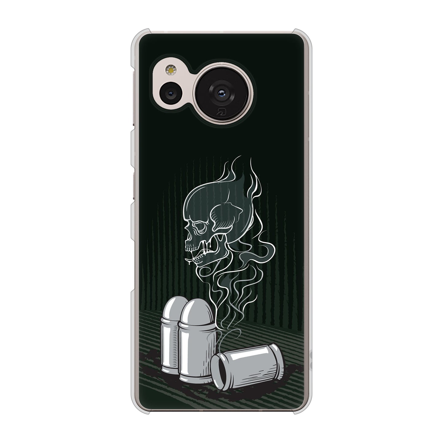 AQUOS sense7 SHG10 au 高画質仕上げ 背面印刷 ハードケース【481 弾丸】