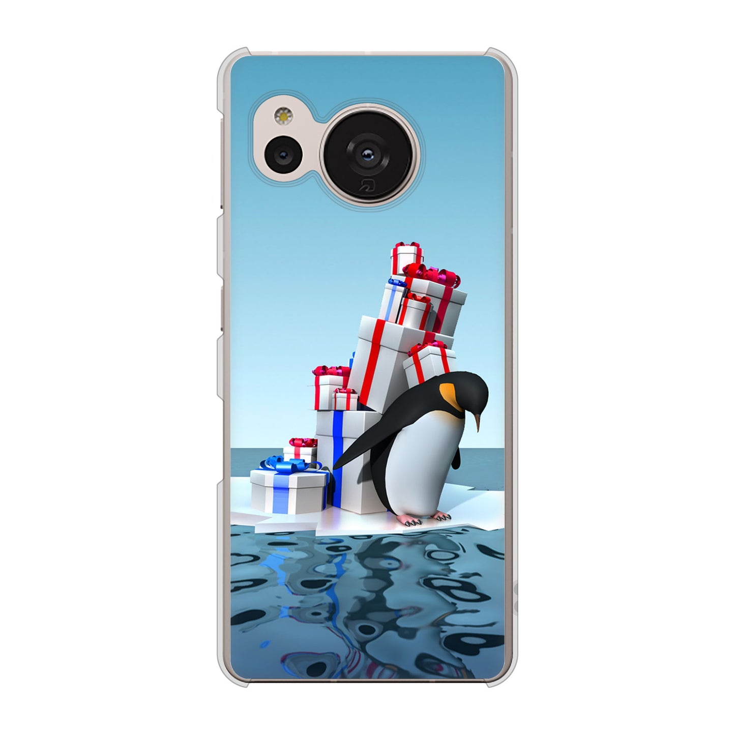 AQUOS sense7 SHG10 au 高画質仕上げ 背面印刷 ハードケース【XA805 人気者は辛い…】