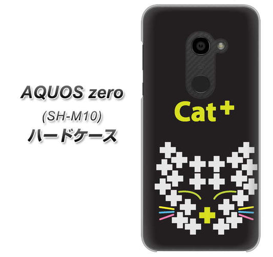 simフリー アクオスゼロ SH-M10 高画質仕上げ 背面印刷 ハードケース【IA807  Cat＋】