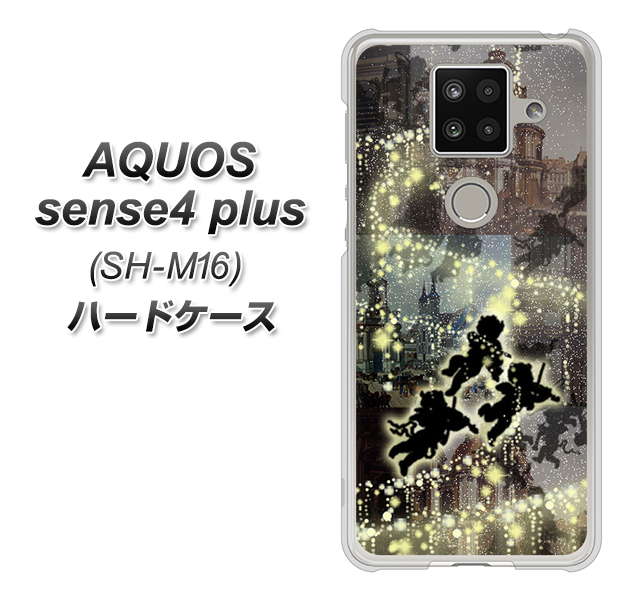 楽天モバイル アクオスセンス4 プラス SH-M16 高画質仕上げ 背面印刷 ハードケース【253 天使の音楽隊】