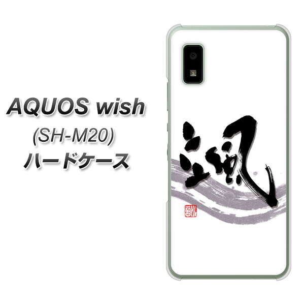 AQUOS wish SH-M20 高画質仕上げ 背面印刷 ハードケース【OE827 颯】