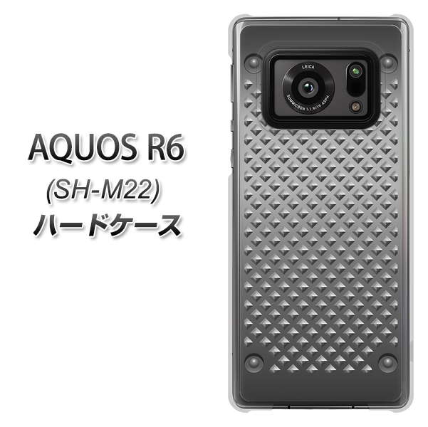 SIMフリー アクオスR6 SH-M22 高画質仕上げ 背面印刷 ハードケース【570 スタックボード】