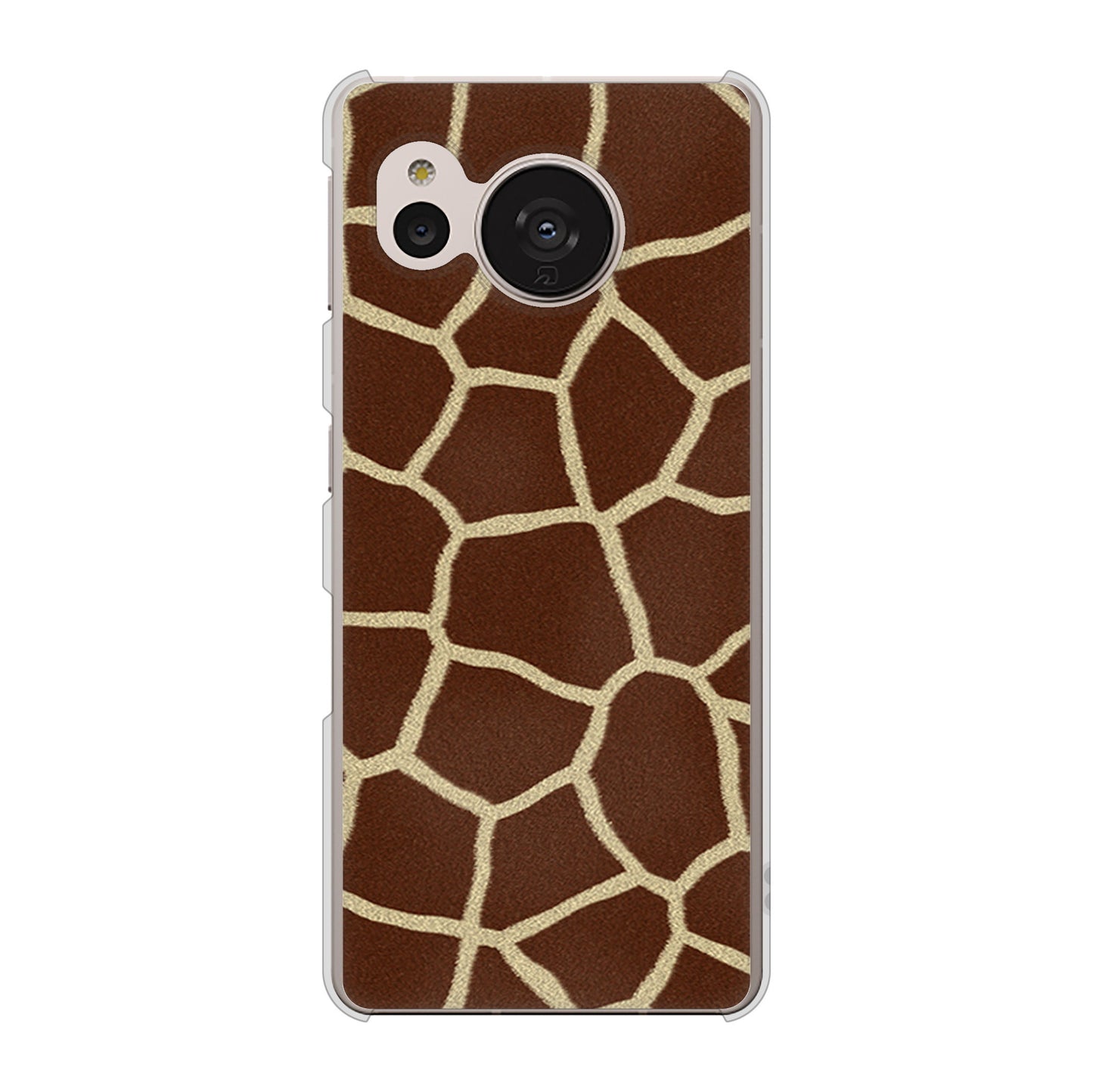 AQUOS sense7 SH-M24 楽天モバイル 高画質仕上げ 背面印刷 ハードケース【209 キリンの背中】