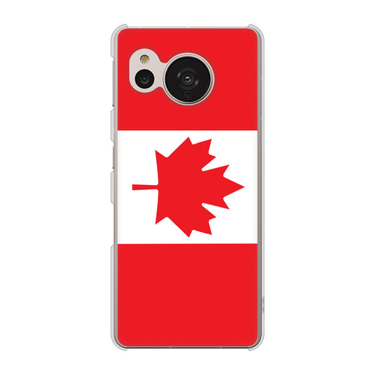 AQUOS sense7 SH-M24 楽天モバイル 高画質仕上げ 背面印刷 ハードケース【669 カナダ】