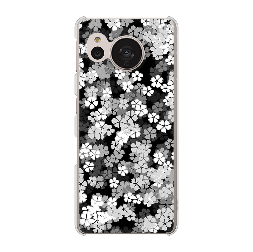 AQUOS sense7 SH-M24 楽天モバイル 高画質仕上げ 背面印刷 ハードケース【1332 夜桜】