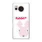 AQUOS sense7 SH-M24 楽天モバイル 高画質仕上げ 背面印刷 ハードケース【IA802 Rabbit＋】