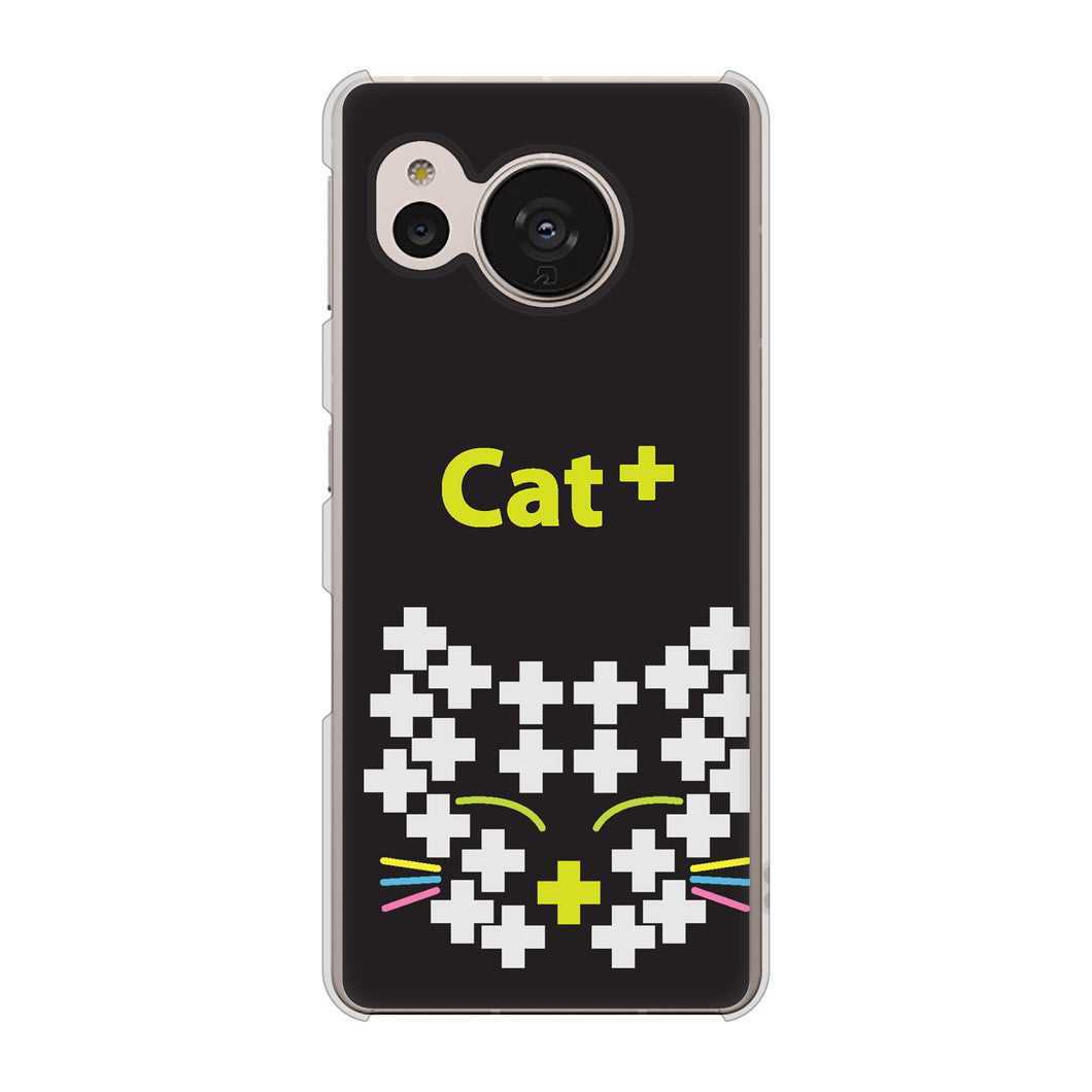 AQUOS sense7 SH-M24 楽天モバイル 高画質仕上げ 背面印刷 ハードケース【IA807 Cat＋】