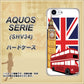 au アクオス セリエ SHV34 高画質仕上げ 背面印刷 ハードケース【573 イギリス】