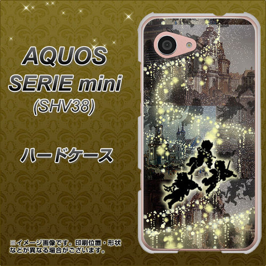 au アクオス セリエ ミニ SHV38 高画質仕上げ 背面印刷 ハードケース【253 天使の音楽隊】