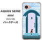 au アクオス セリエ ミニ SHV38 高画質仕上げ 背面印刷 ハードケース【YA953 石ドア03 素材クリア】