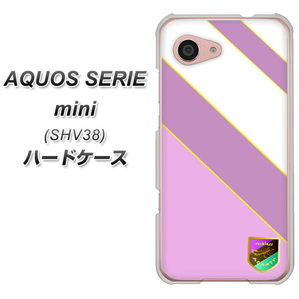 au アクオス セリエ ミニ SHV38 高画質仕上げ 背面印刷 ハードケース【YC939 アバルト10】