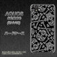 au アクオス センス SHV40 高画質仕上げ 背面印刷 ハードケース【363 ドクロの刺青】