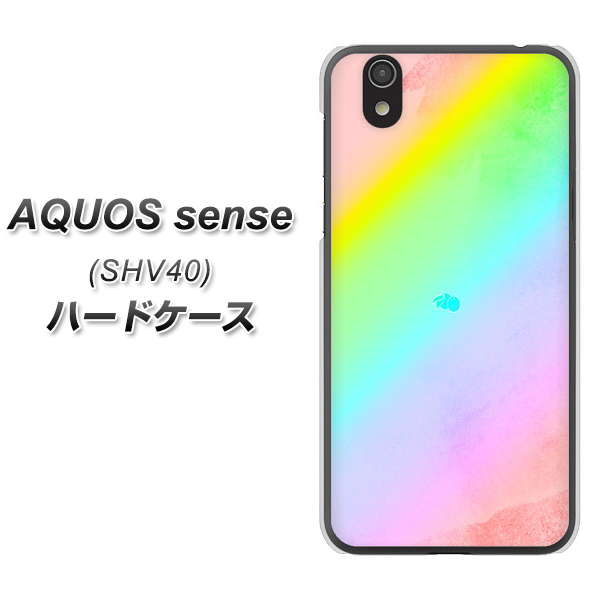 au アクオス センス SHV40 高画質仕上げ 背面印刷 ハードケース【YJ287 デザイン】