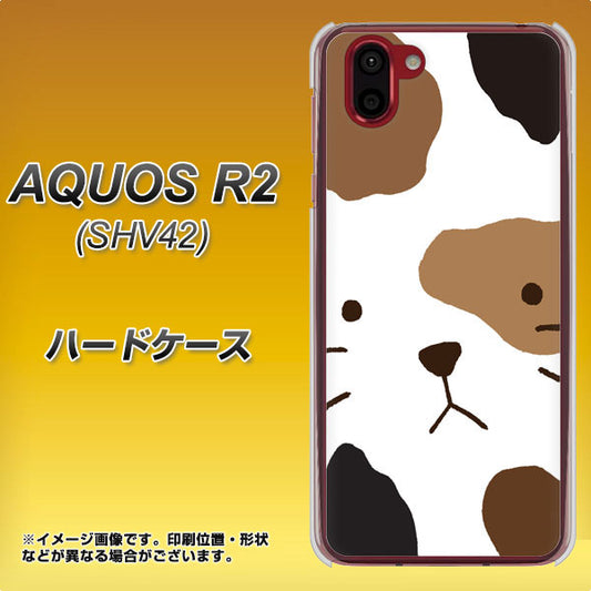 au アクオス R2 SHV42 高画質仕上げ 背面印刷 ハードケース【IA801 みけ】