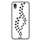 AQUOS sense2 SHV43 au 高画質仕上げ 背面印刷 ハードケース 【066 あしあと】