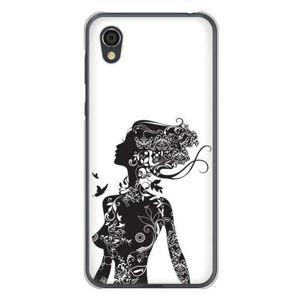 AQUOS sense2 SHV43 au 高画質仕上げ 背面印刷 ハードケース 【384 ボディアート】