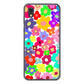 AQUOS sense2 SHV43 au 高画質仕上げ 背面印刷 ハードケース ルーズフラワー
