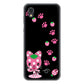 AQUOS sense2 SHV43 au 高画質仕上げ 背面印刷 ハードケース むかいあぐる イチゴ猫のにゃんベリー