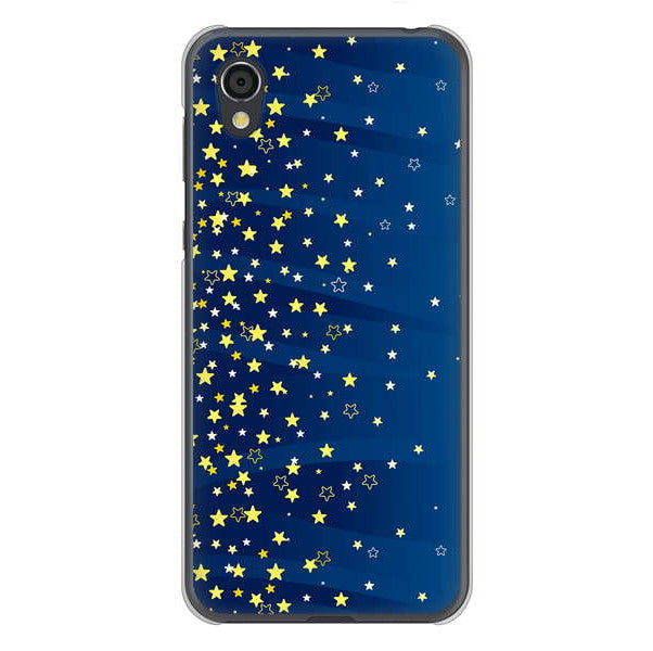 AQUOS sense2 SHV43 au 高画質仕上げ 背面印刷 ハードケース 【VA842 満天の星空】