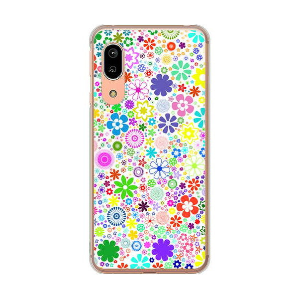 AQUOS sense3 SHV45 au 高画質仕上げ 背面印刷 ハードケース リバティプリント