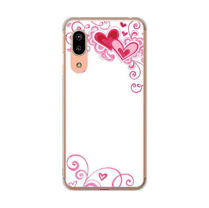 AQUOS sense3 SHV45 au 高画質仕上げ 背面印刷 ハードケース プリティハート