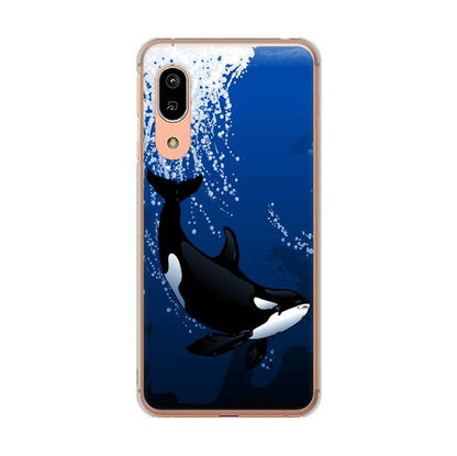 AQUOS sense3 SHV45 au 高画質仕上げ 背面印刷 ハードケース 海の守り神