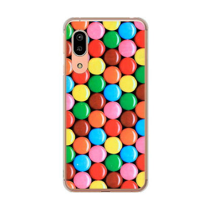 AQUOS sense3 SHV45 au 高画質仕上げ 背面印刷 ハードケース スイーツ