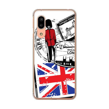 AQUOS sense3 SHV45 au 高画質仕上げ 背面印刷 ハードケース イギリスの風景