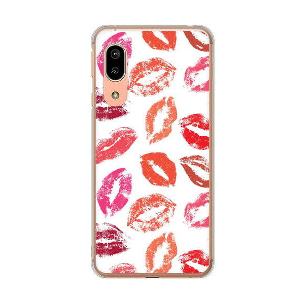 AQUOS sense3 SHV45 au 高画質仕上げ 背面印刷 ハードケース 【734 キスkissキス】