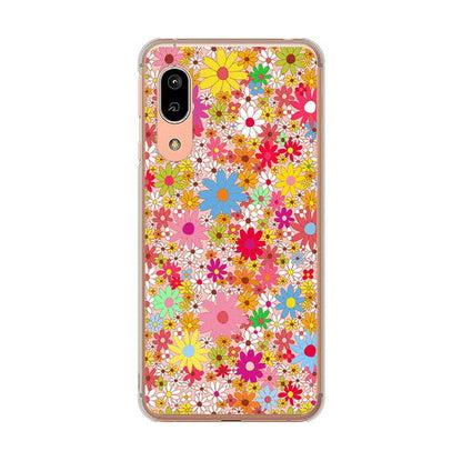 AQUOS sense3 SHV45 au 高画質仕上げ 背面印刷 ハードケース リバティプリント