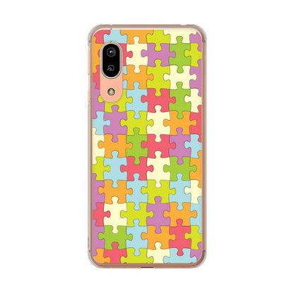 AQUOS sense3 SHV45 au 高画質仕上げ 背面印刷 ハードケース ジグソーパズル