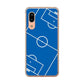AQUOS sense3 SHV45 au 高画質仕上げ 背面印刷 ハードケース 【IB922 SOCCER_ピッチ】
