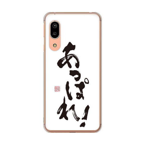 AQUOS sense3 SHV45 au 高画質仕上げ 背面印刷 ハードケース 大野詠舟 ジョーク