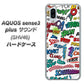 au アクオスセンス3 プラス サウンド SHV46 高画質仕上げ 背面印刷 ハードケース【271 アメリカン キャッチコピー】