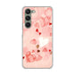 Galaxy S23 SM-S911C 楽天モバイル 高画質仕上げ 背面印刷 ハードケース【1125 ハートの和紙】
