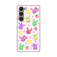 Galaxy S23 SM-S911C 楽天モバイル 高画質仕上げ 背面印刷 ハードケースフルーツうさぎのブルーラビッツ