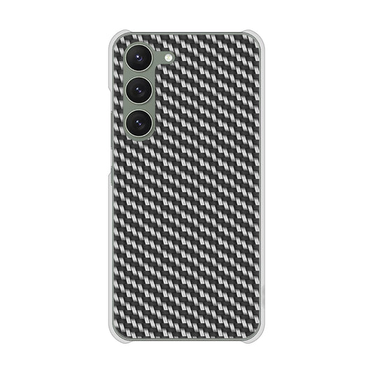 Galaxy S23 SM-S911C 楽天モバイル 高画質仕上げ 背面印刷 ハードケースカーボン