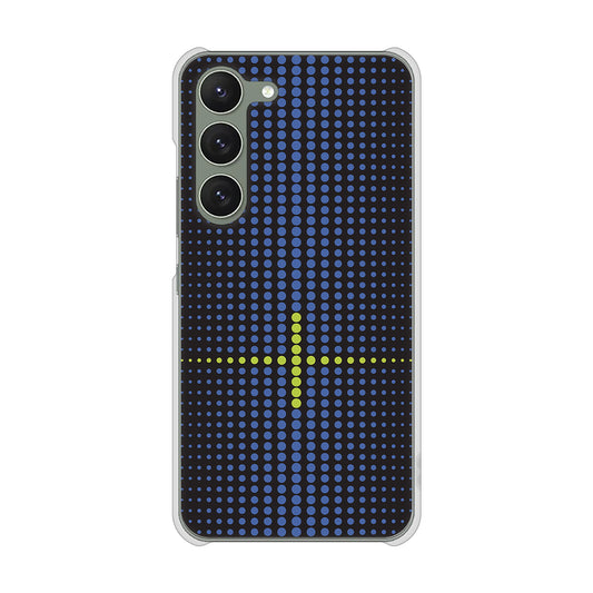 Galaxy S23 SM-S911C 楽天モバイル 高画質仕上げ 背面印刷 ハードケース【IB907 グラデーションドット】