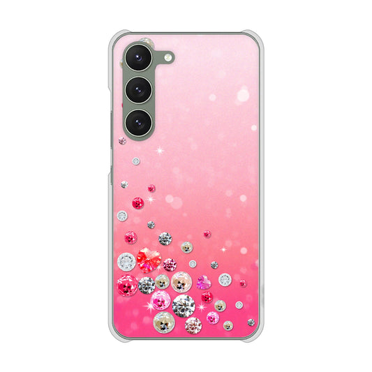Galaxy S23 SM-S911C 楽天モバイル 高画質仕上げ 背面印刷 ハードケーススワロデコ風プリント