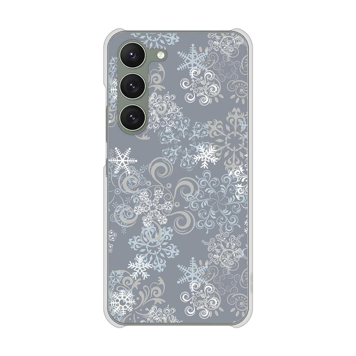 Galaxy S23 SM-S911C 楽天モバイル 高画質仕上げ 背面印刷 ハードケースクリスマス