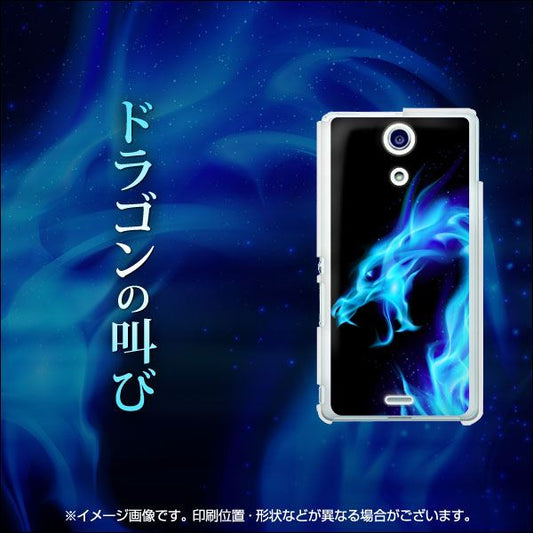 docomo エクスペリアA（エース）SO-04E 高画質仕上げ 背面印刷 ハードケース【616 ドラゴンの叫び】