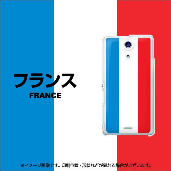 docomo エクスペリアA（エース）SO-04E 高画質仕上げ 背面印刷 ハードケース【673 フランス】