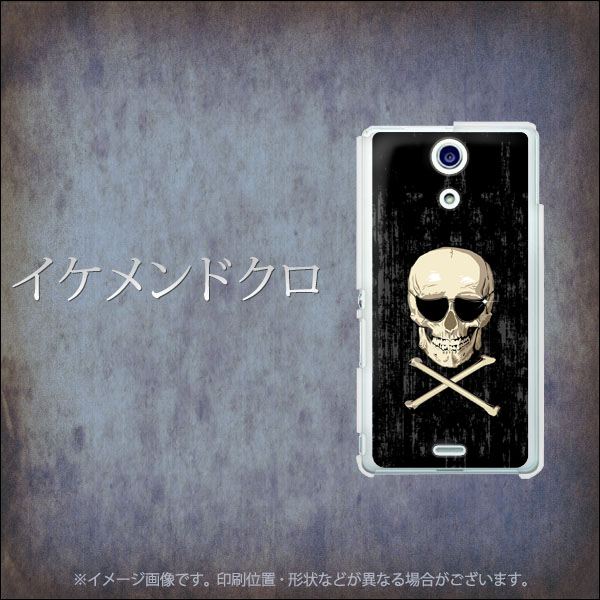 docomo エクスペリアA（エース）SO-04E 高画質仕上げ 背面印刷 ハードケース【1087 イケメンドクロ】