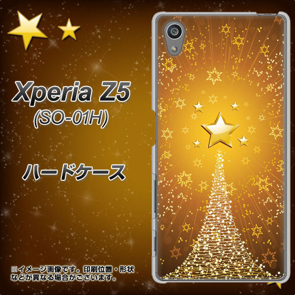 docomo エクスペリアZ5 SO-01H 高画質仕上げ 背面印刷 ハードケース【590 光の塔】