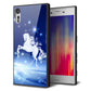 docomo エクスペリアXZ SO-01J 強化ガラス＆TPUスマホケース ガラプリ【436 ペガサス】