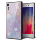 docomo エクスペリアXZ SO-01J 強化ガラス＆TPUスマホケース ガラプリ【KM883 シェル柄】
