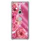 Xperia XZ3 SO-01L docomo 高画質仕上げ 背面印刷 ハードケース 【1182 ピンクの薔薇に誘われて】
