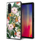 docomo エクスペリア5 SO-01M 強化ガラス＆TPUスマホケース ガラプリ【SC895 ボタニカル フォレスト】